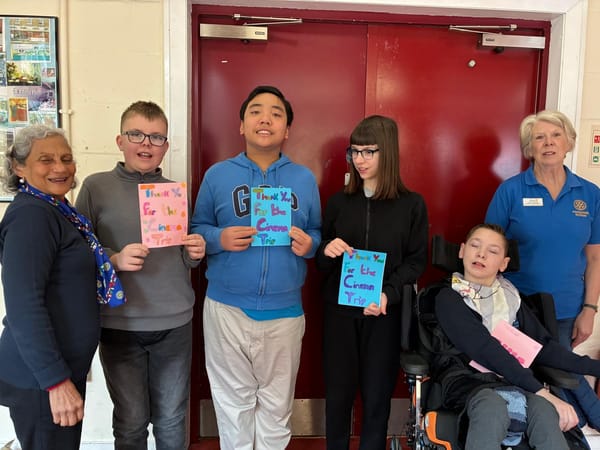 Miss Moxy Captivates the Kids!